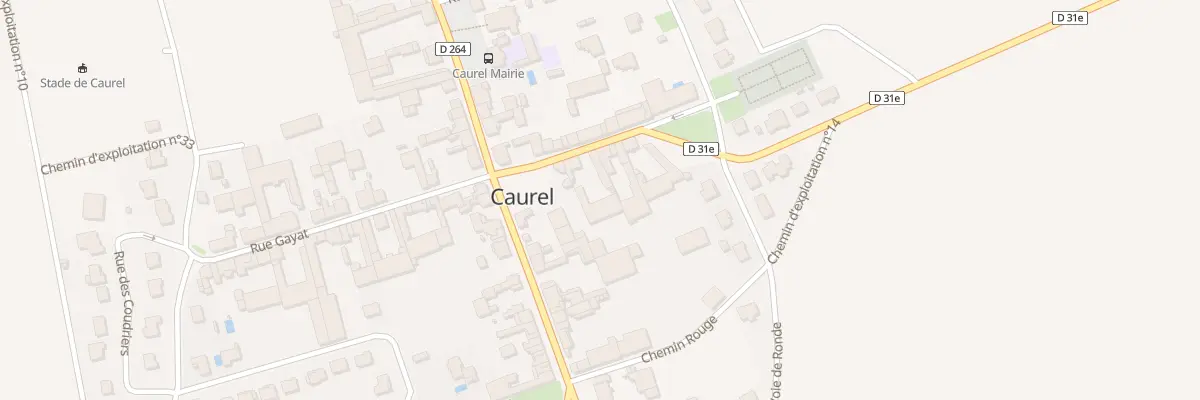 Plan du 4 Rue de Lavannes à Caurel