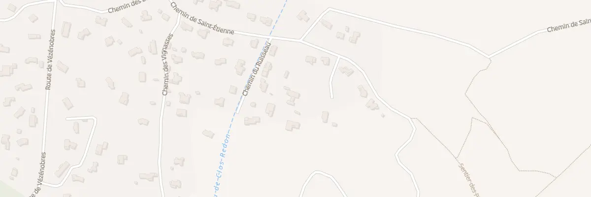 Plan du 99 Che du Ruisseau à Deaux