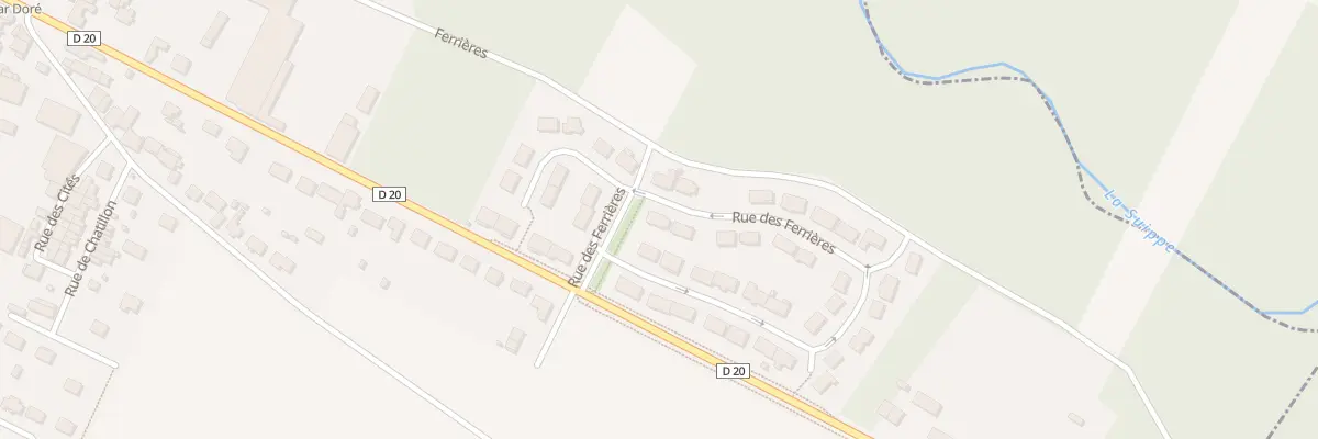 Plan du 29 Rue des Ferrières à Boult-sur-Suippe