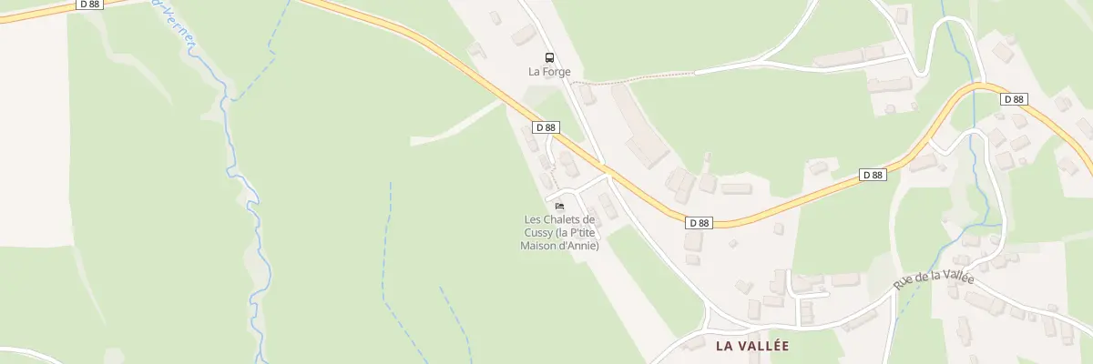 Plan du 7 Le Grand Pré à Cussy-en-Morvan