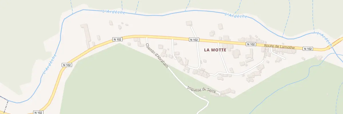 Plan du 60 Imp de la Devesse à Barnas