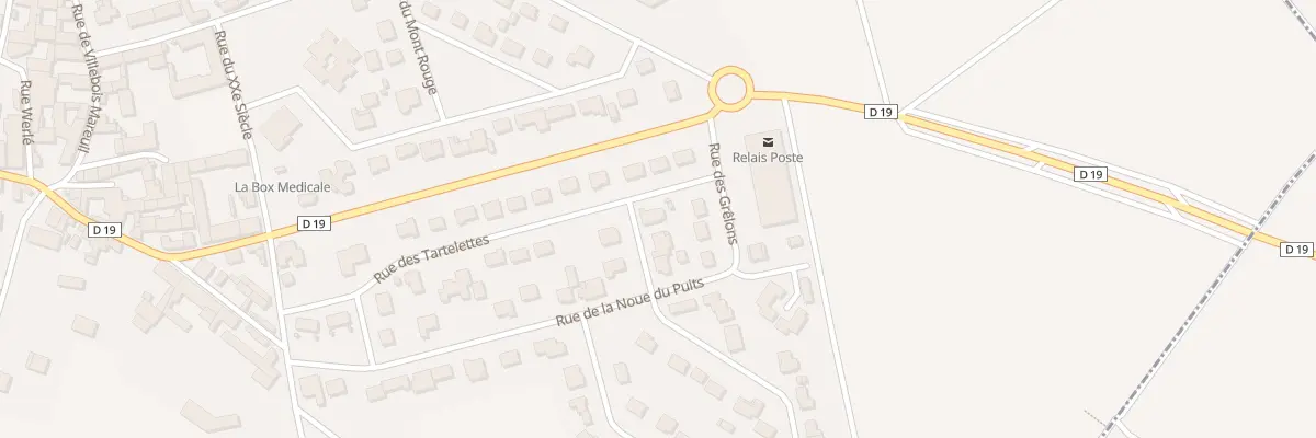 Plan du 16 Rue des Tartelettes à Bouzy
