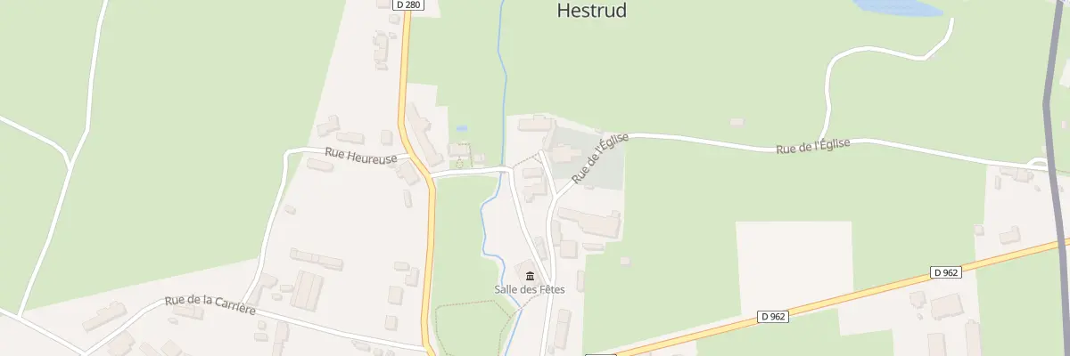 Plan du 165 Rue de l’Eglise à Hestrud