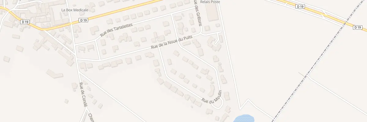 Plan du 4 Rue du Moulin à Bouzy