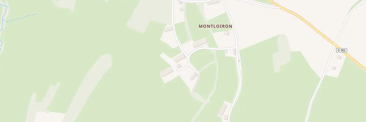 Plan du 9 Montloiron à Cussy-en-Morvan