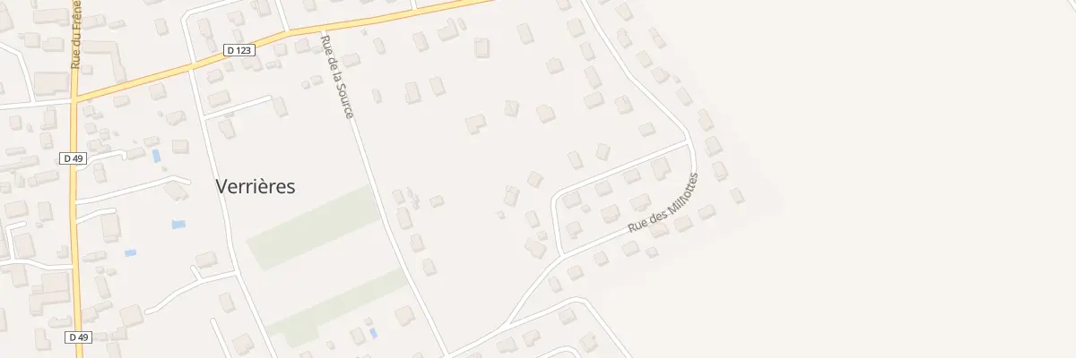 Plan du 21 Rue des Milliottes à Verrières