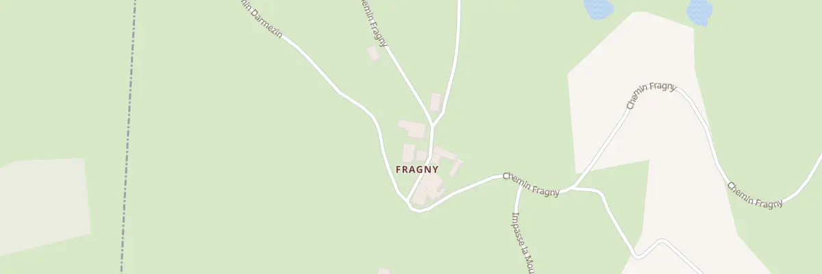 Plan du 1321 Che Fragny à Neaux