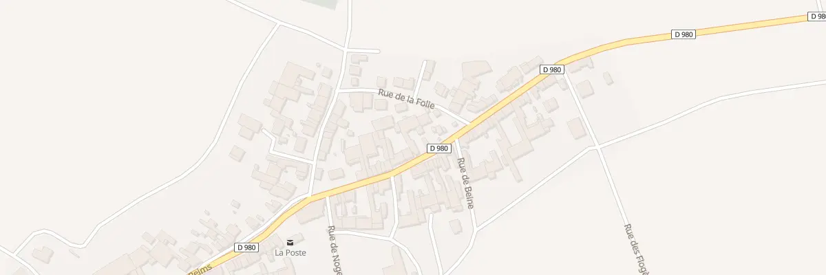 Plan du 11 Rue de Luxembourg à Berru