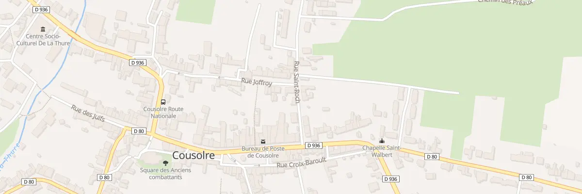 Plan du 20 Rue Joffroy à Cousolre