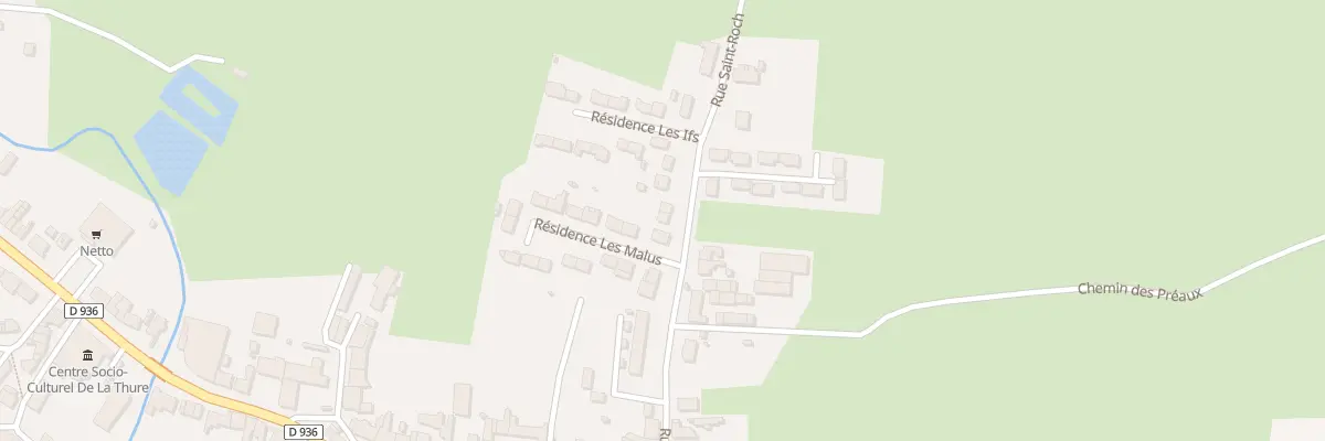 Plan du 19 Cite des Malus à Cousolre