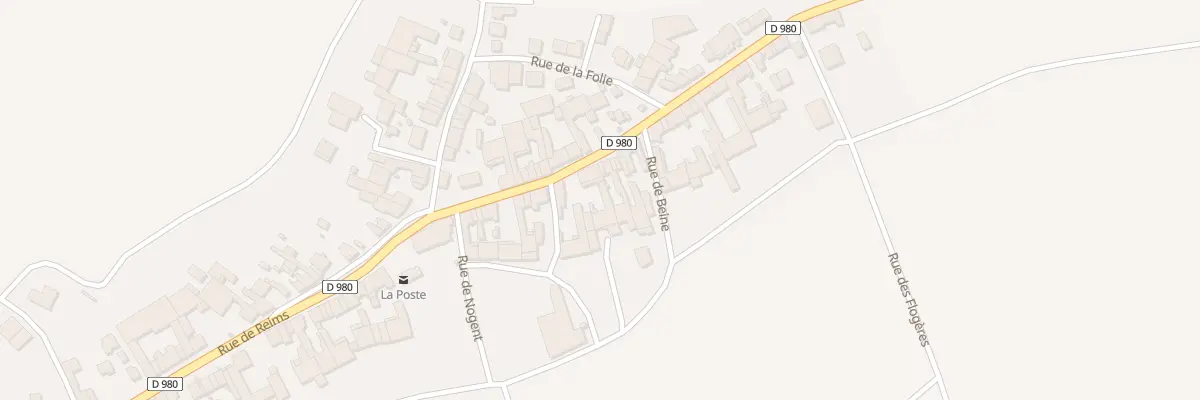 Plan du 16 Rue de Luxembourg à Berru
