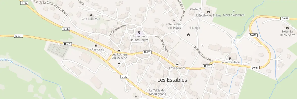 Plan du 5049 Le Bourg aux Estables