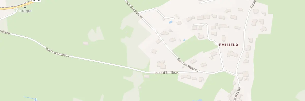 Plan du 123 Rue des Pâtures à Malvalette
