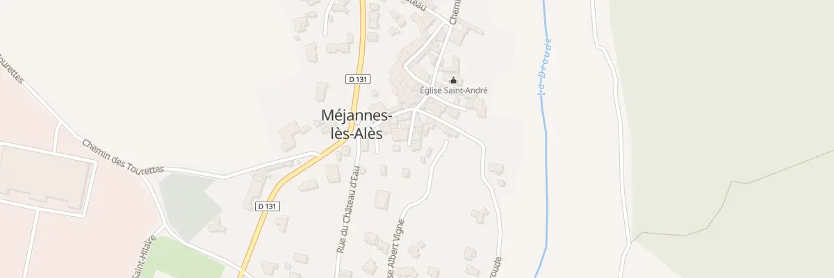 Plan du 4 Imp du Tilleul à Méjannes-lès-Alès