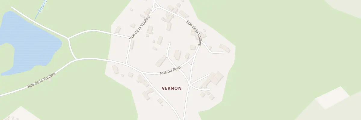 Plan du 5127 Hameau de Vernon à La Roche-en-Brenil