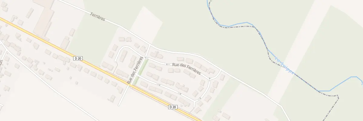 Plan du 36 Rue des Ferrières à Boult-sur-Suippe