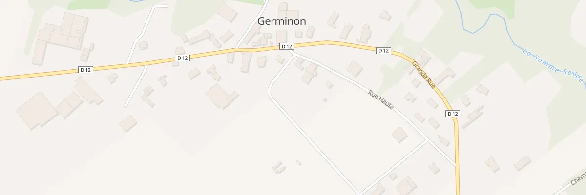 Plan du 4B Rue Haute à Germinon