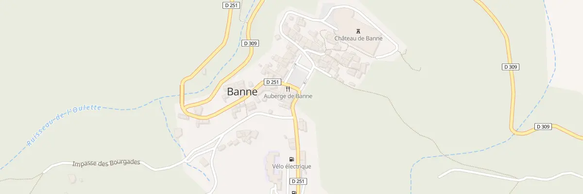 Plan du 5015 Le Fort à Banne