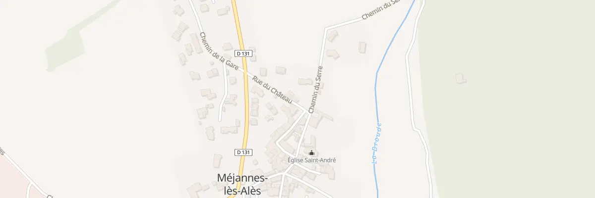 Plan du 7B Rue du Château à Méjannes-lès-Alès