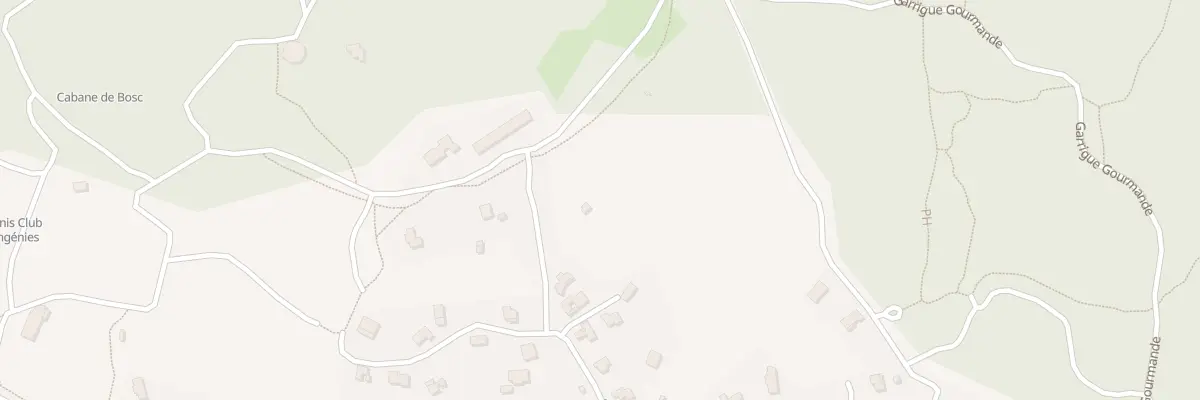 Plan du 16 Qua la Draille à Congénies