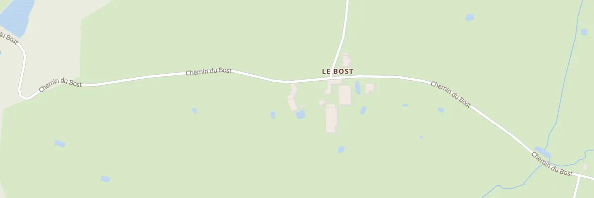 Plan du 809 Che du Bost à Neulise