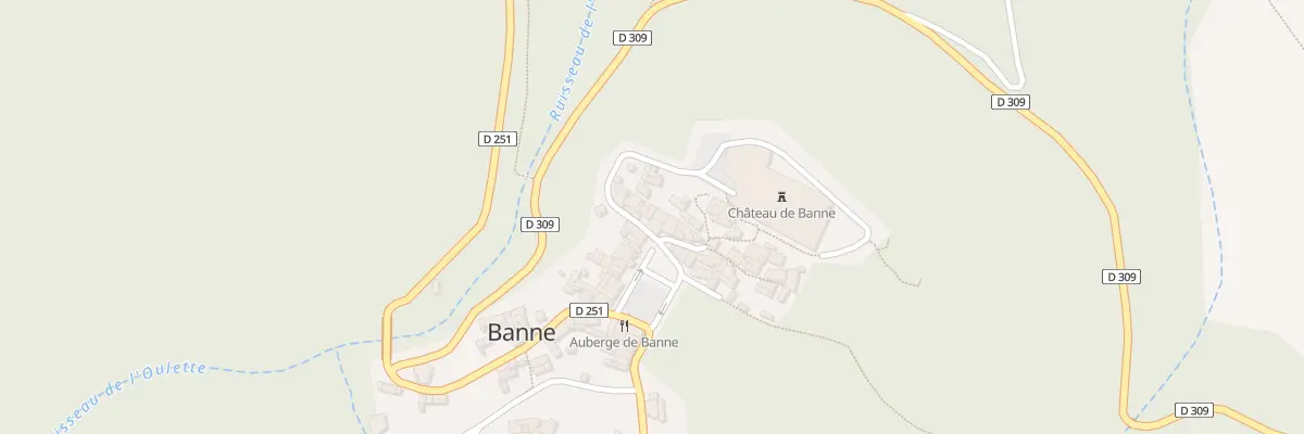 Plan du 5056T Le Fort à Banne