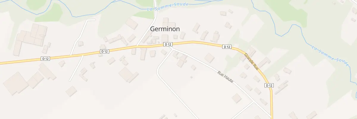 Plan du 4 Rue Haute à Germinon