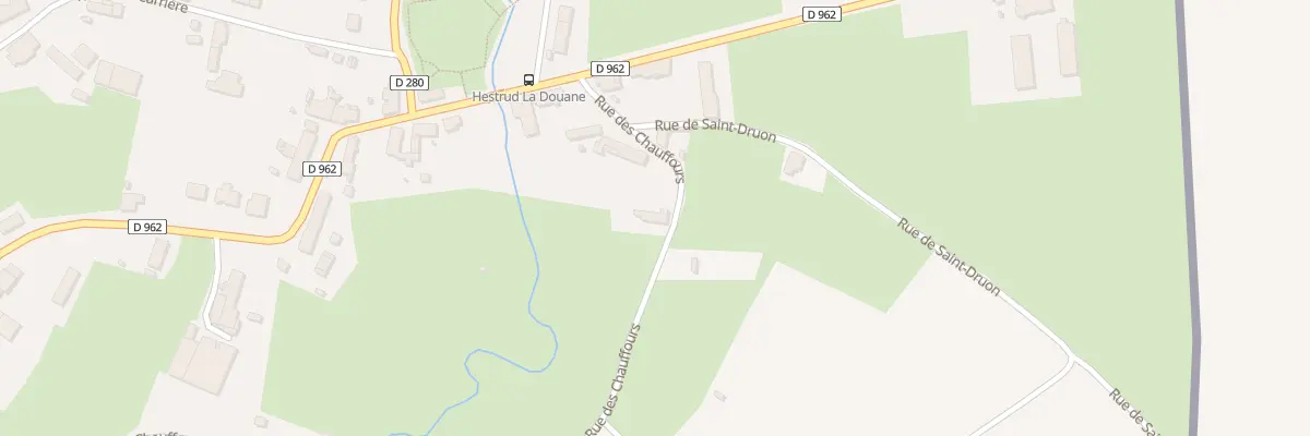 Plan du 126 Rue des Chauffours à Hestrud