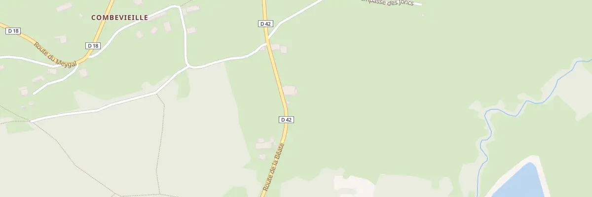 Plan du 2685 Rte de la Béate à Araules