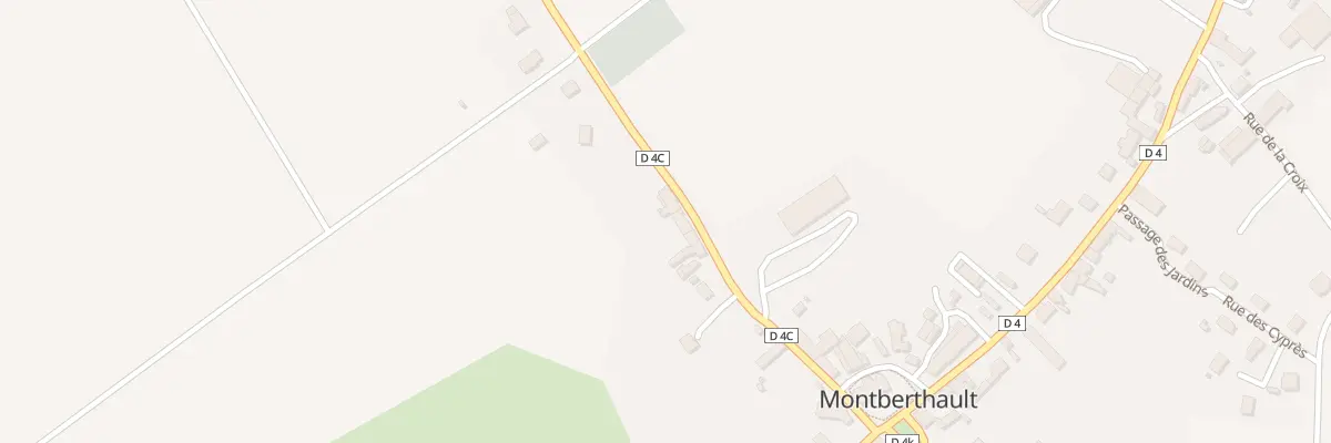 Plan du 13 Rue des Chauveaux à Montberthault