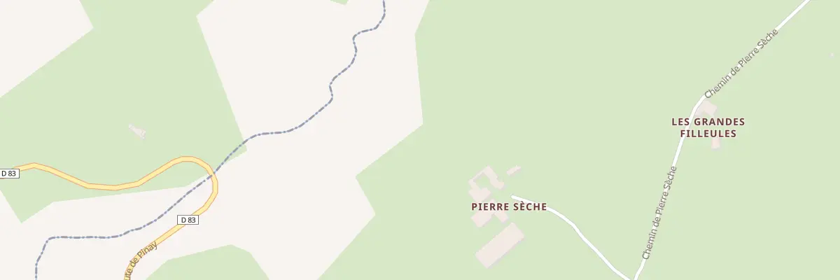 Plan du 367 Che de Pierre Seche à Pinay
