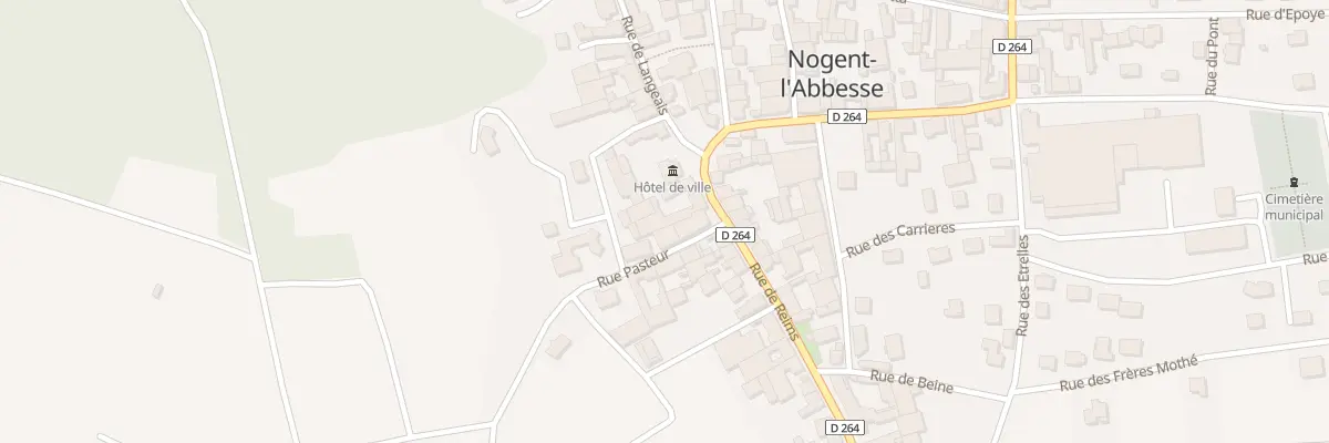 Plan du 16 Rue de Reims à Nogent-l’Abbesse