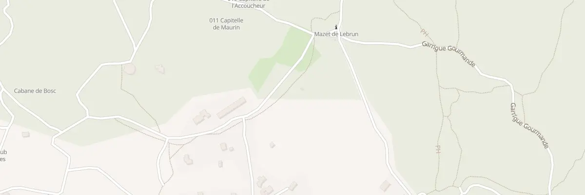Plan du 18 Qua la Draille à Congénies