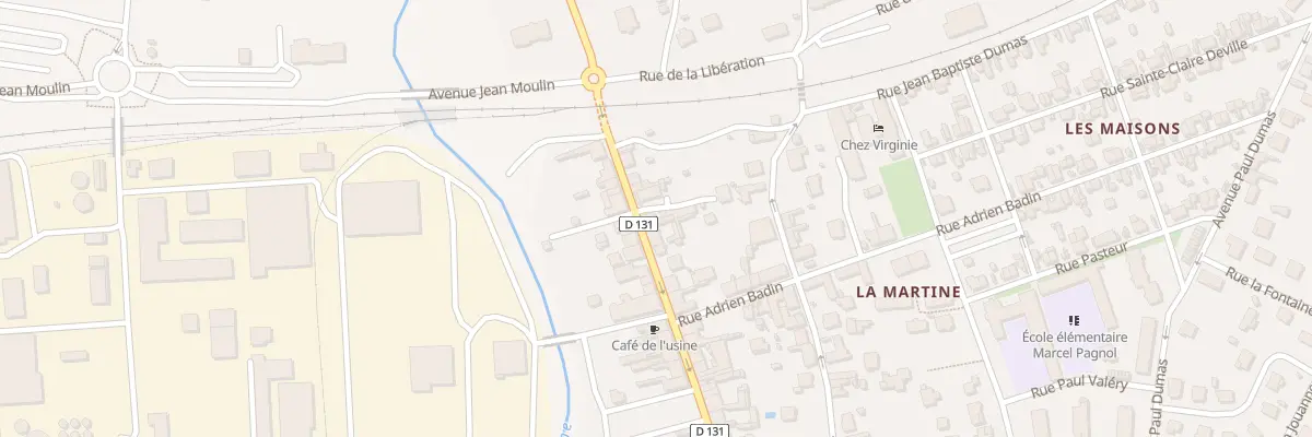 Plan du 9B Rue Henri Merle à Salindres