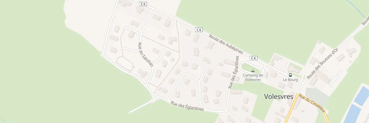 Plan du 21 Rue des Eglantines à Volesvres