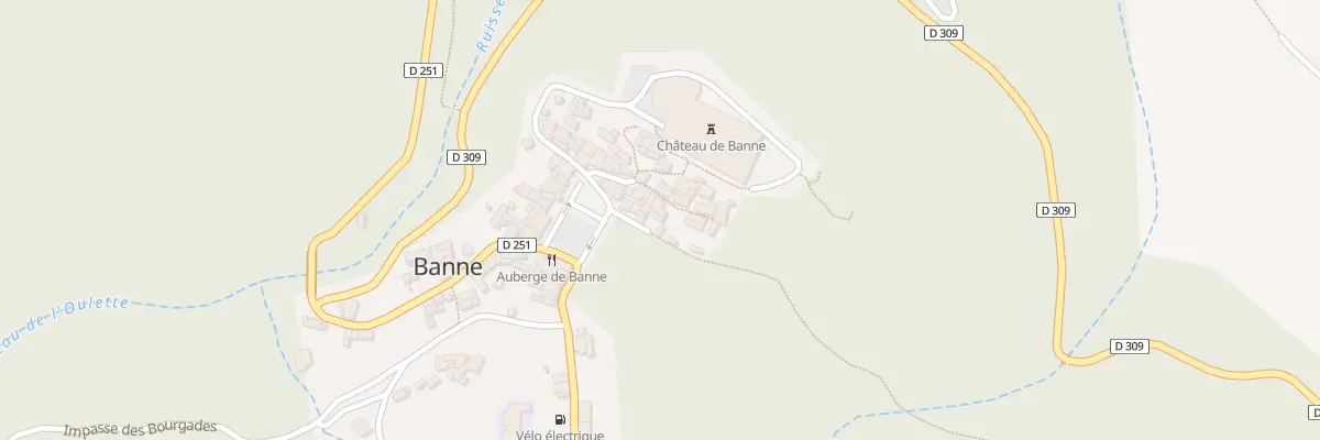 Plan du 37 Rue du Ranquet à Banne