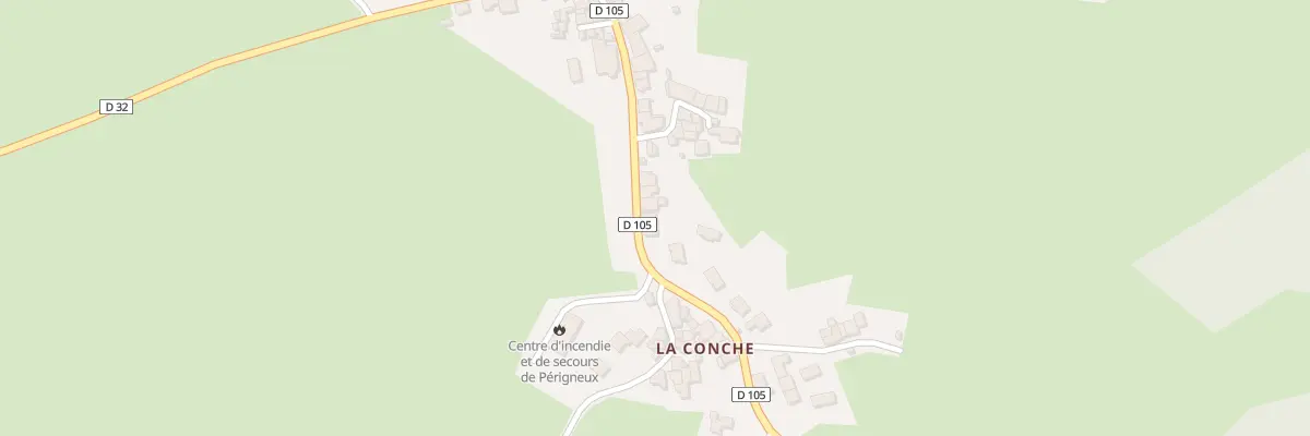 Plan du 305 Rte Saint Maurice en Gourgois à Périgneux