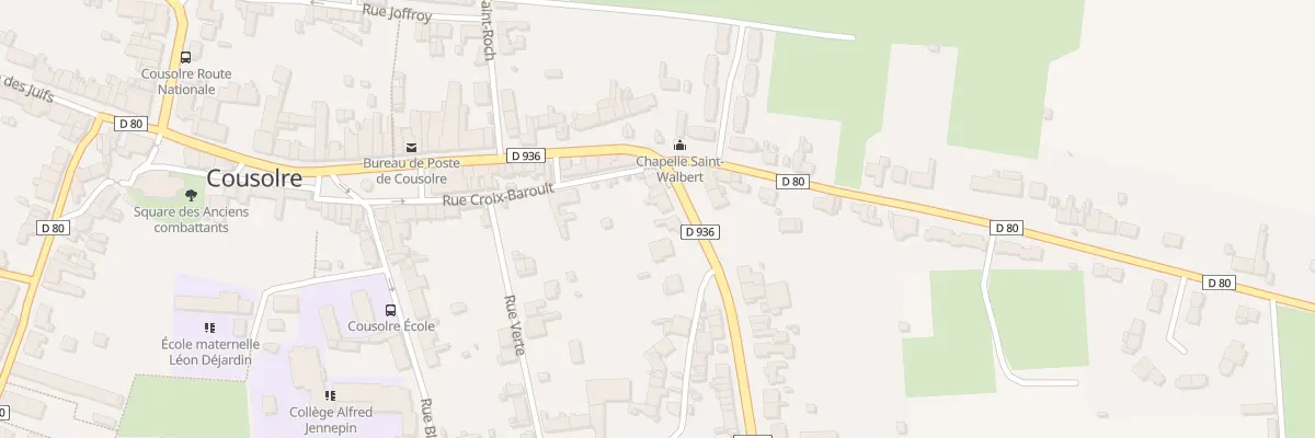 Plan du 5 Rue de Landeliès à Cousolre