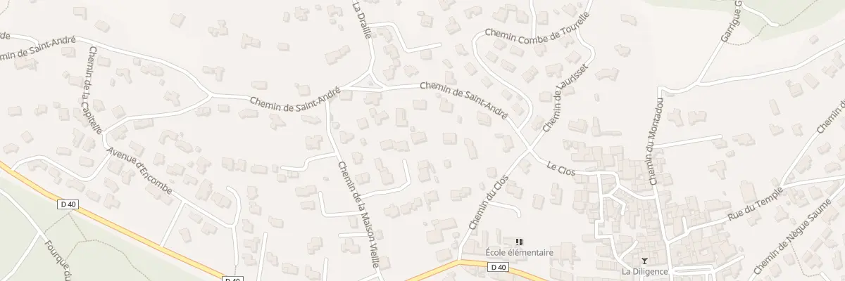 Plan du 5 Lot La Clausade à Congénies