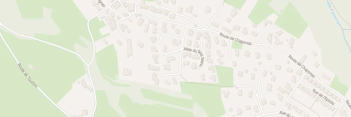 Plan du 1 All des Chaumes à Monistrol-sur-Loire