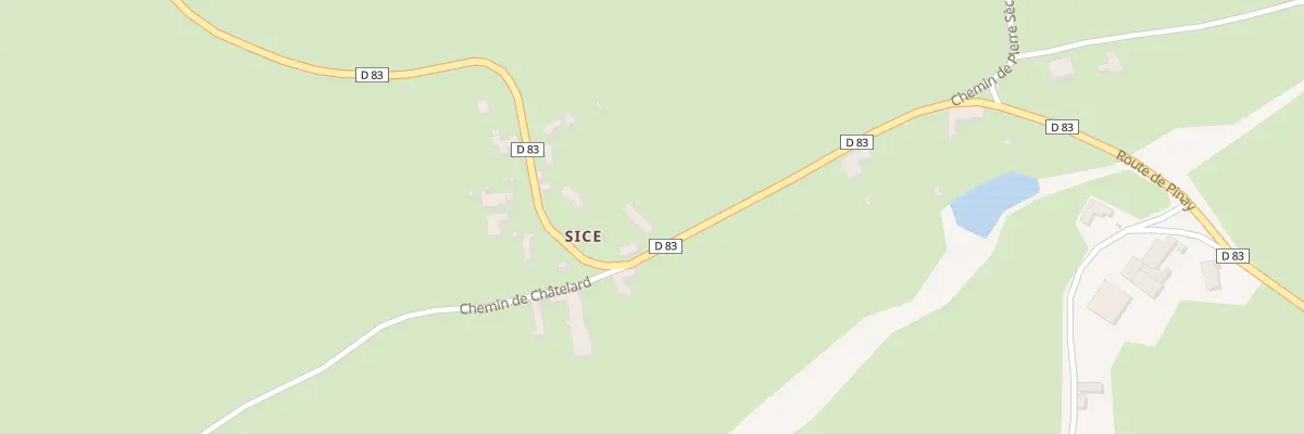 Plan du 1726 Rte de Pinay à Saint-Marcel-de-Félines