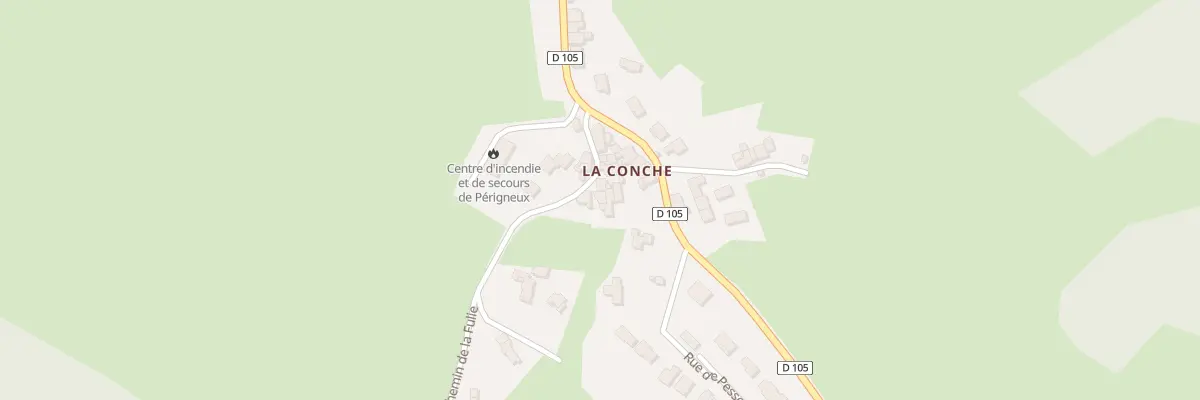 Plan du 65 Che de la Fulie à Périgneux