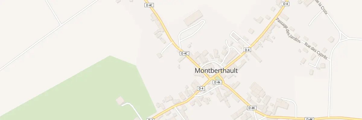 Plan du 3 Rue des Chauveaux à Montberthault