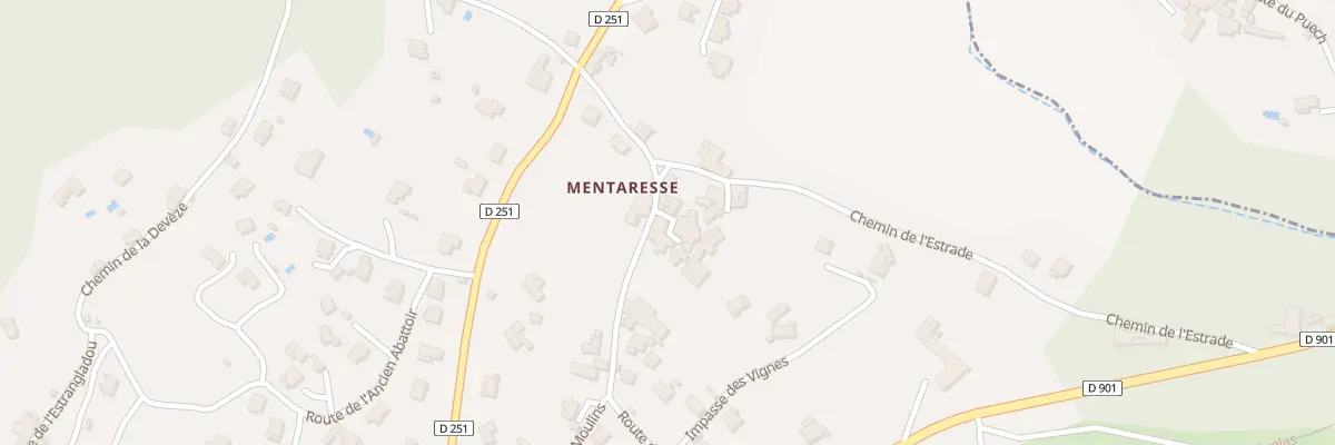 Plan du 5050 Mentaresse à Saint-Paul-le-Jeune