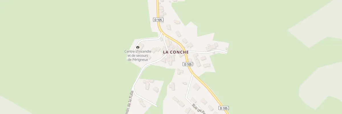 Plan du 5065 La Conche à Périgneux
