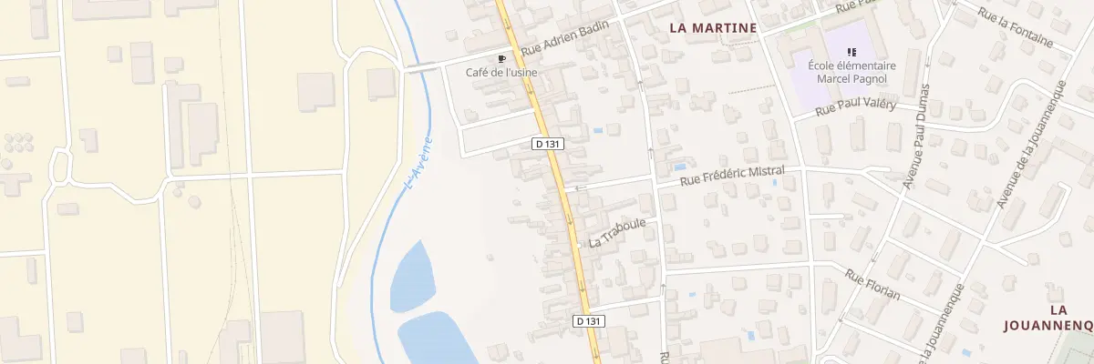 Plan du 38 Rue Henri Merle à Salindres