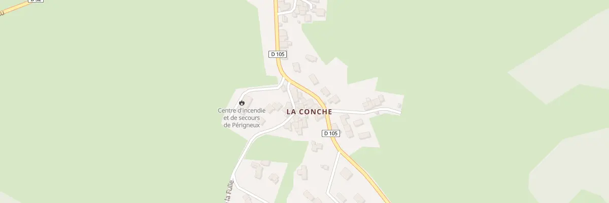 Plan du 41 Che de la Fulie à Périgneux