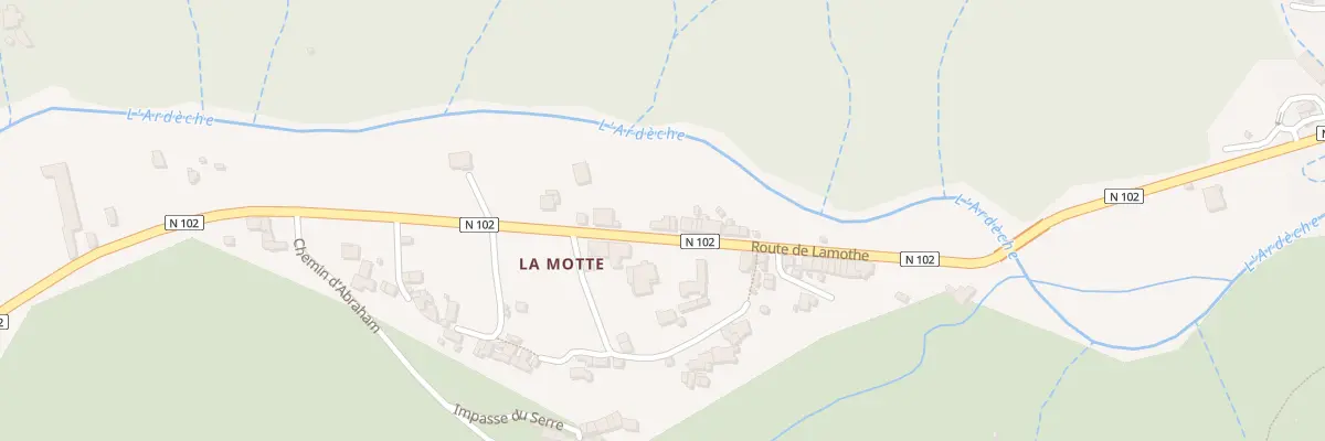 Plan du 240 Rte de Lamothe à Barnas