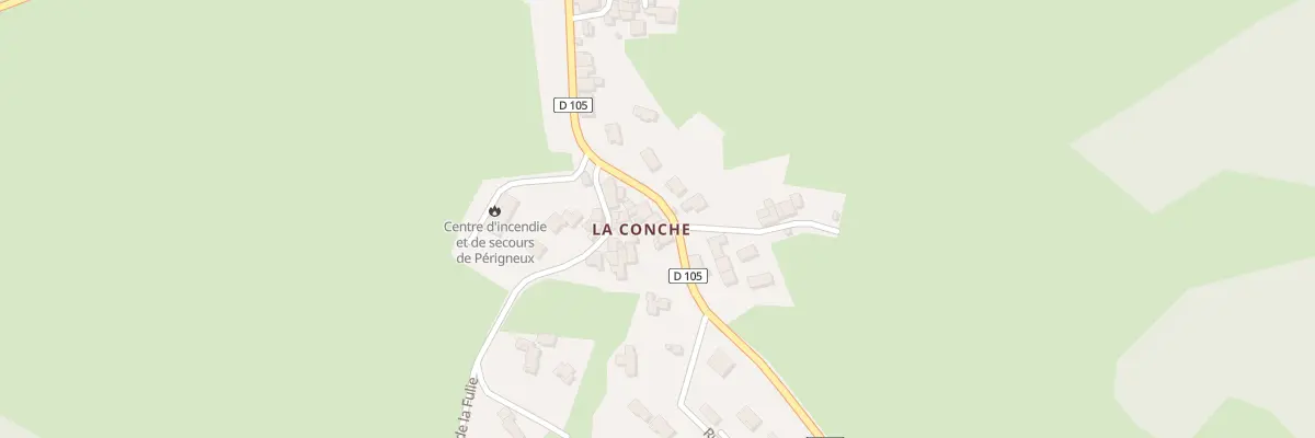 Plan du 432 Rte Saint Maurice en Gourgois à Périgneux