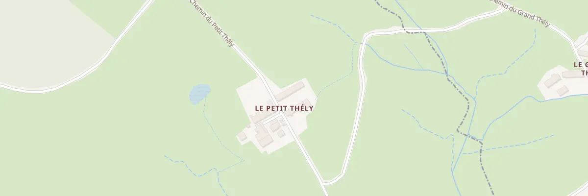 Plan du 582 Le Petit Thely à Toulon-sur-Arroux